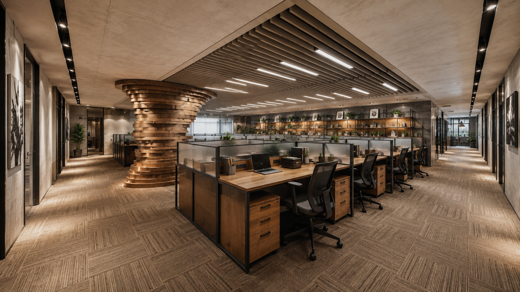 WORKS办公室核心办公区