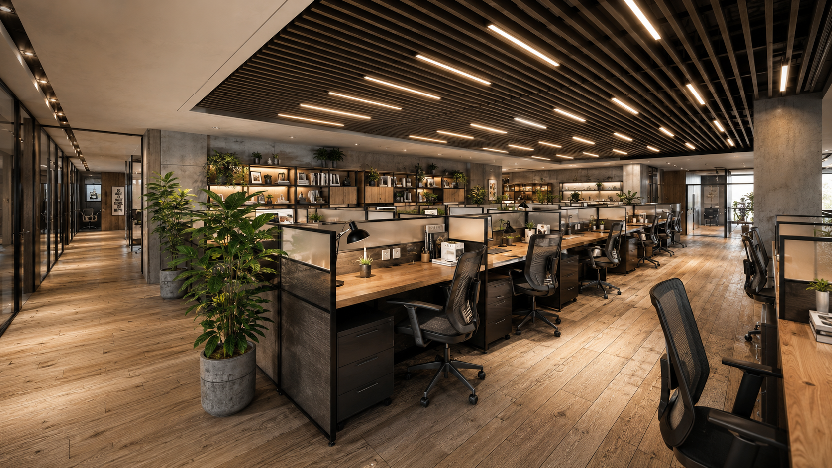WORKS办公室开放办公区