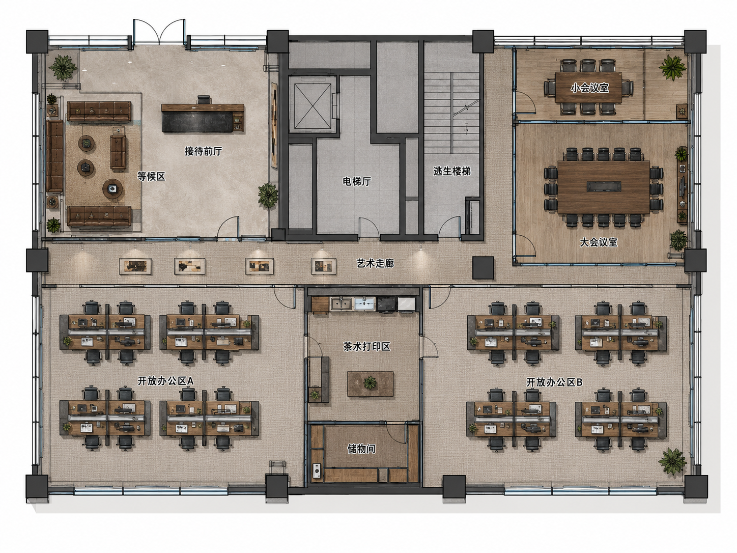 WORKS办公室空间方案总览
